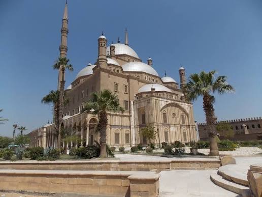 Exterior view of the Muhammad Ali Mosque at the Cairo Citadel
